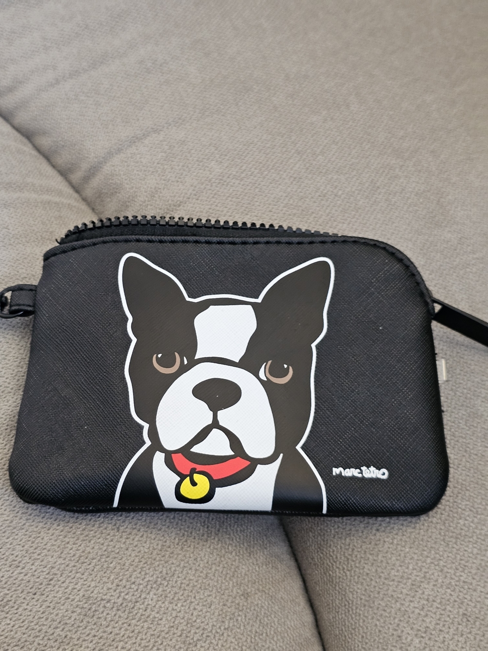 Marc Tetro Boston Terrier Cosmetic Pouch